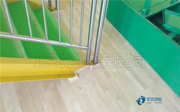 普通体育篮球木地板施工工艺