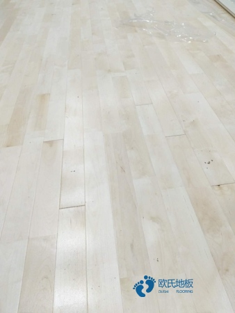 普通篮球木地板施工工艺