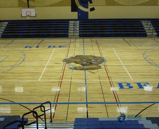 枫木篮球场地木地板保养方法