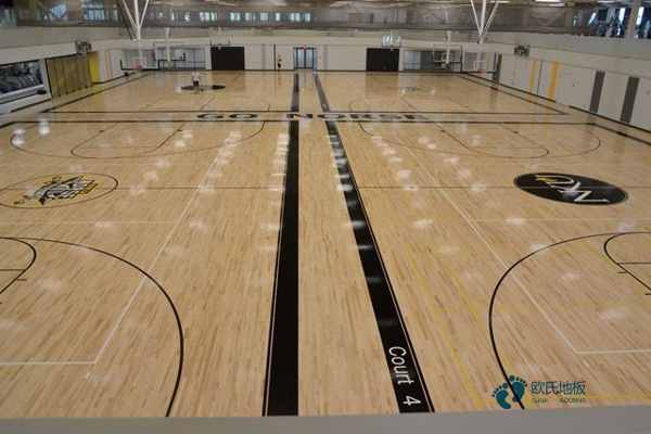 质量好篮球体育地板施工流程