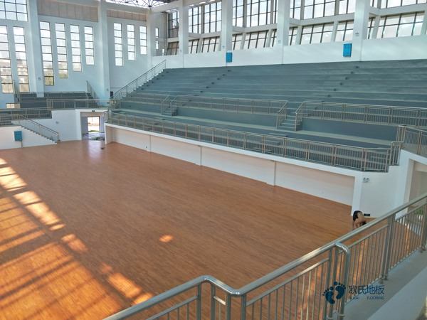 学校运动篮球木地板施工方案
