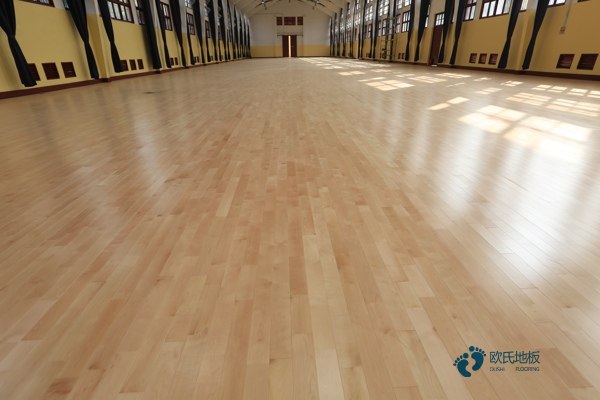 学校篮球场馆地板木纹
