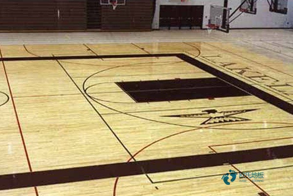 学校篮球体育地板施工流程