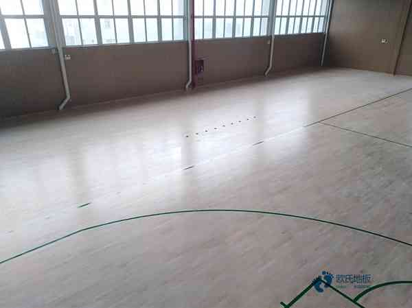 篮球体育木地板维修2