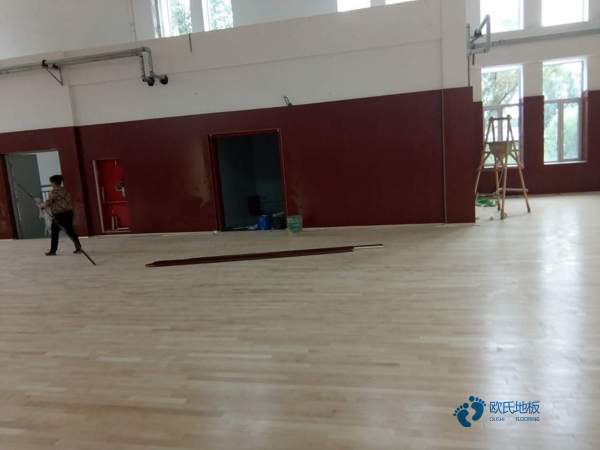 室内体育运动木地板工程做法