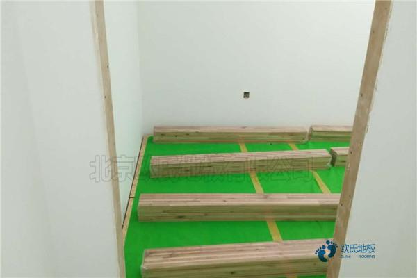 悬浮式篮球运动木地板用途