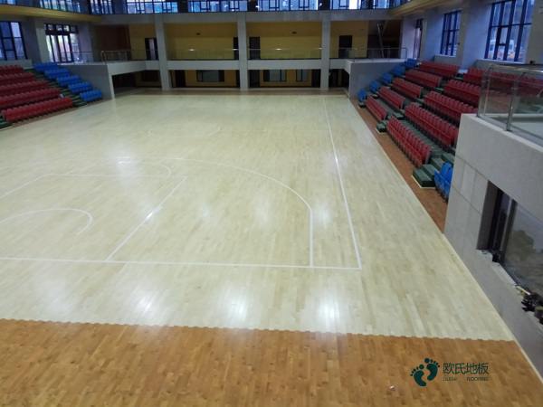行业篮球馆木地板3
