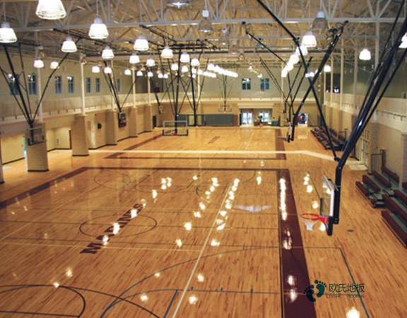 学校篮球场地地板如何选2