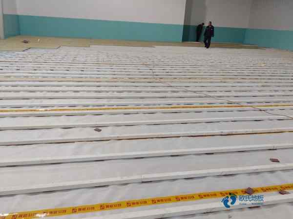 质量好体育场地木地板施工步骤2
