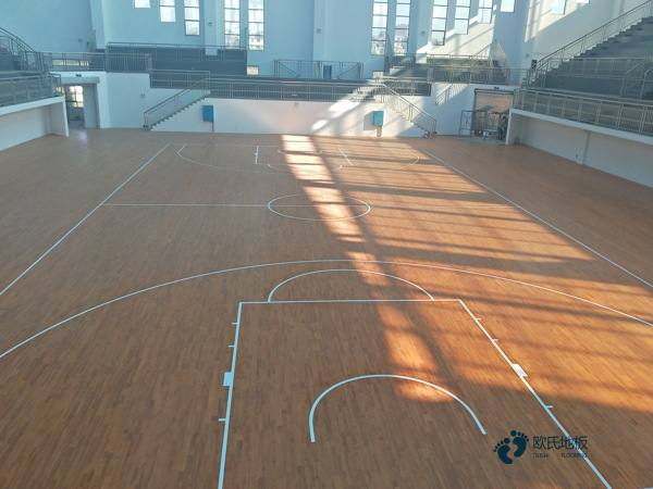 学校体育馆地板施工工艺1