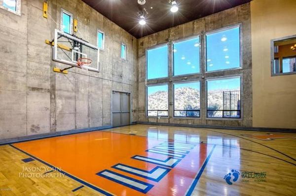 45度斜铺龙骨体育篮球木地板哪个牌子性价比高