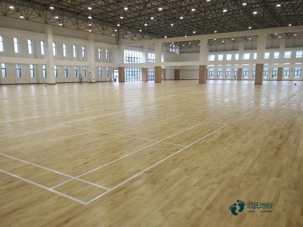 国标体育篮球地板施工方案1