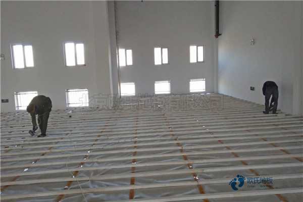 学校运动场馆地板施工方案1