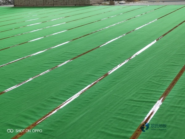 质量好体育篮球地板施工工艺2