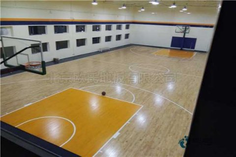 中学运动木地板施工工艺