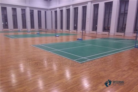 学校篮球场馆木地板生产的工作环境