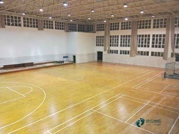 学校篮球地板适用范围3