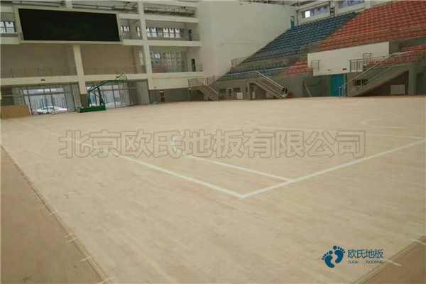 22mm厚篮球场地地板牌子3