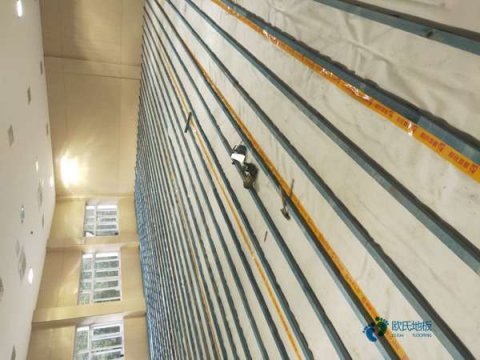 质量好体育篮球木地板施工流程