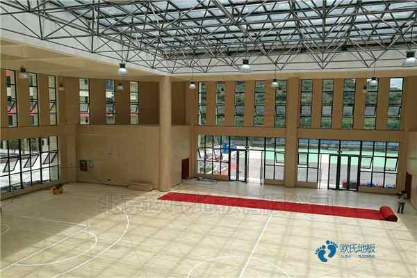 学校篮球木地板施工单位3