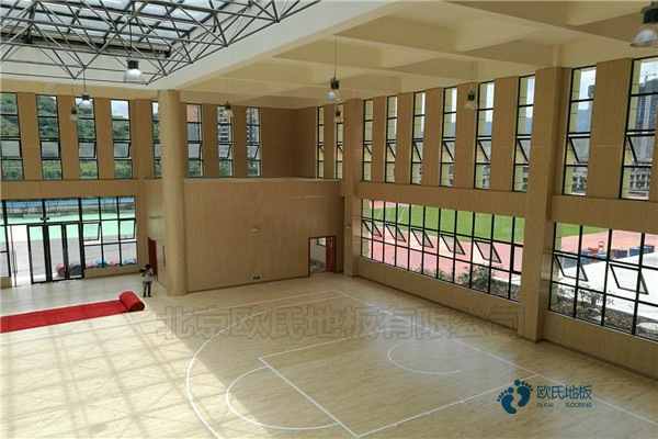 学校篮球木地板施工单位2