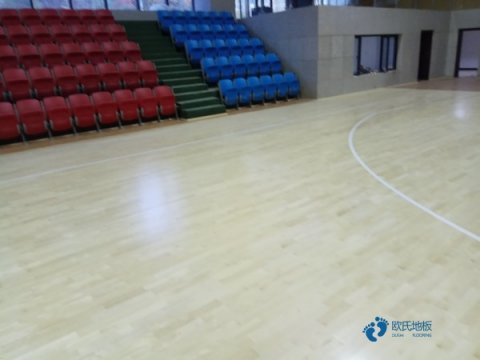国标篮球体育地板施工流程