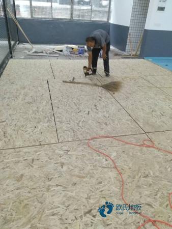 学校篮球馆地板的回弹率3