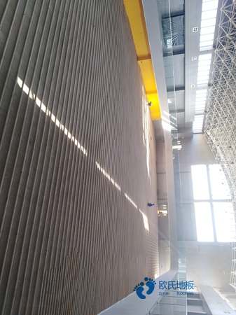 悬浮式体育运动木地板结构做法