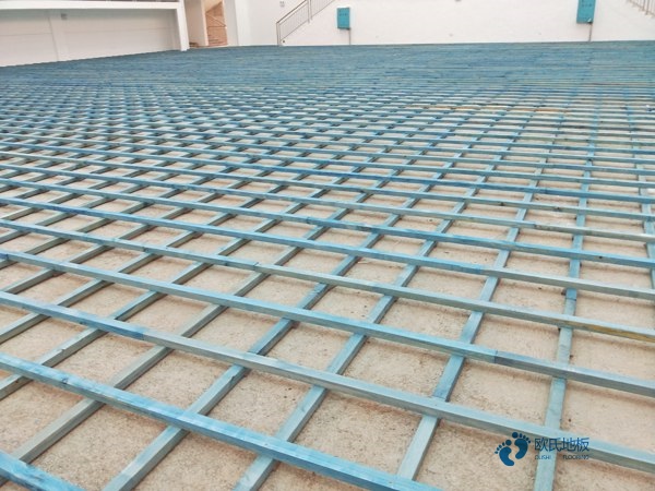 中学篮球地板施工方案2